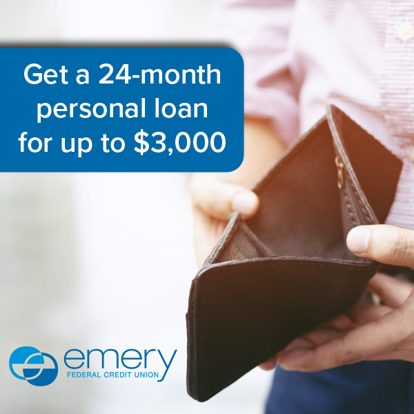 Get a 24-month personal loan for up to $3,000