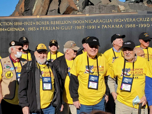 Honor Flight Tristate Trip 2021